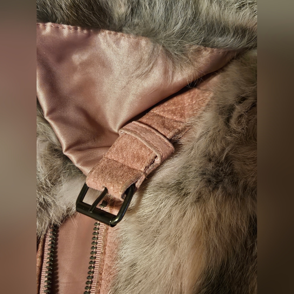 Sweet Jane Rabbit Fur Coat 12 - Picture 5 of 6